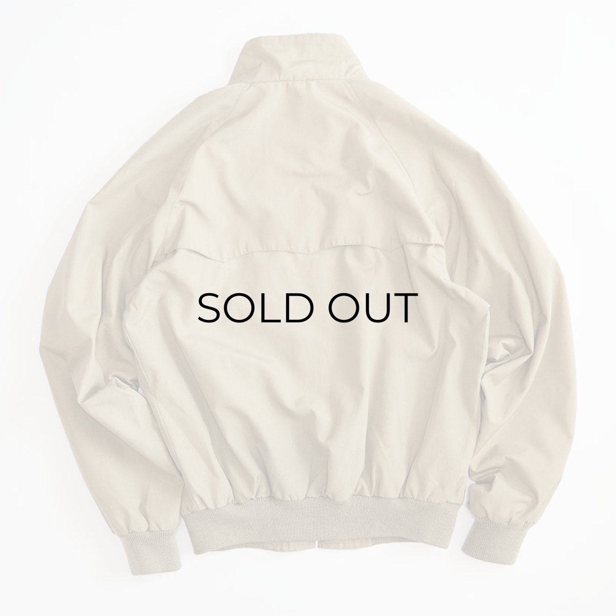 画像2: 80's LANDS' END HARRINGTON ZIP JACKET (2)