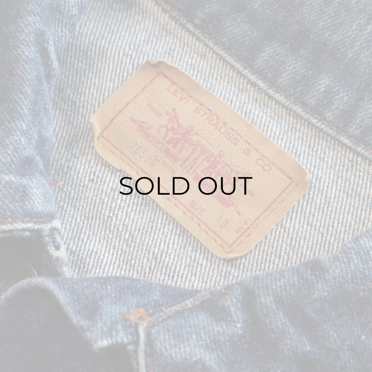 画像6: 80's Levi's 70506 DENIM 4P TRUCKER JACKET (6)