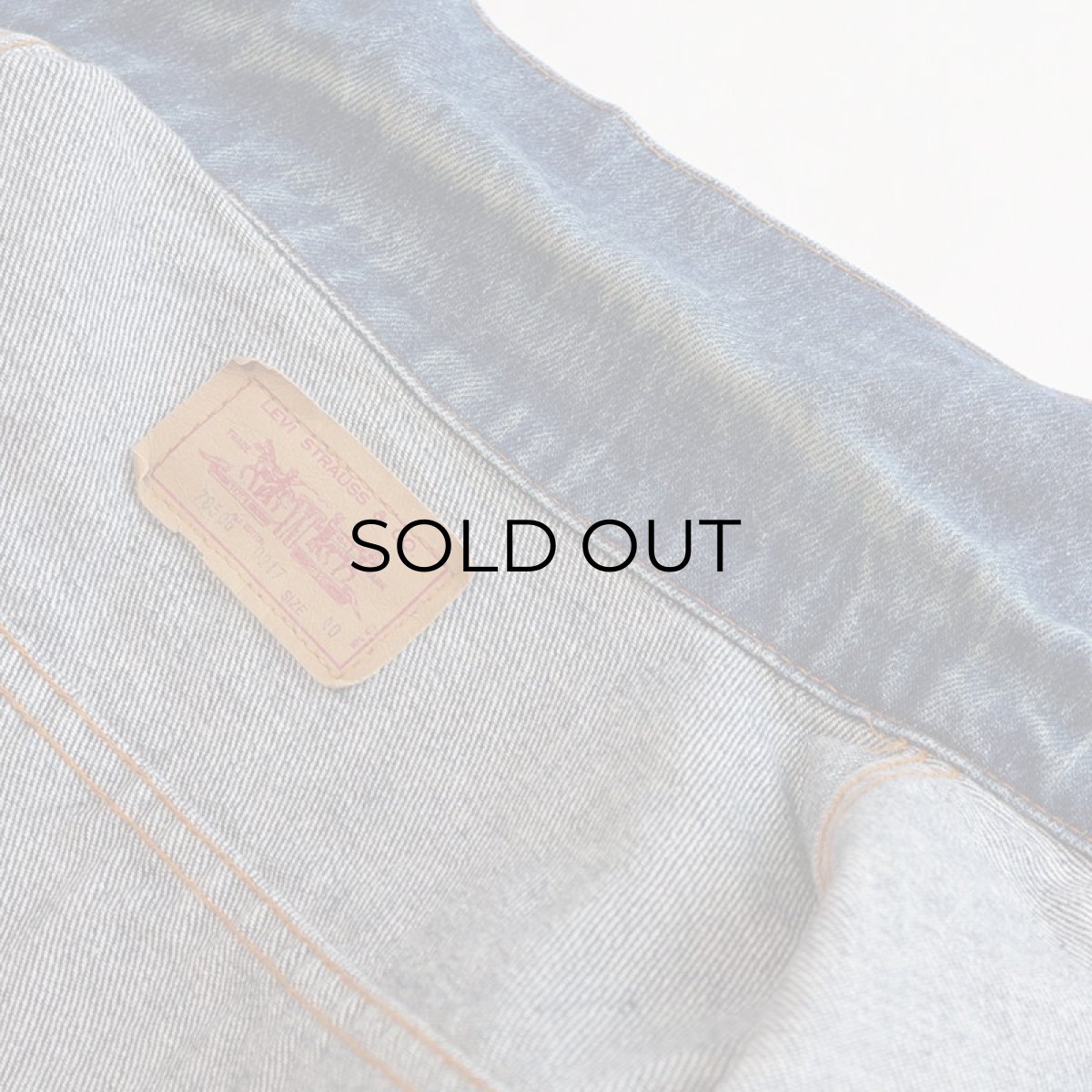 画像9: 80's Levi's 70506 DENIM 4P TRUCKER JACKET (9)