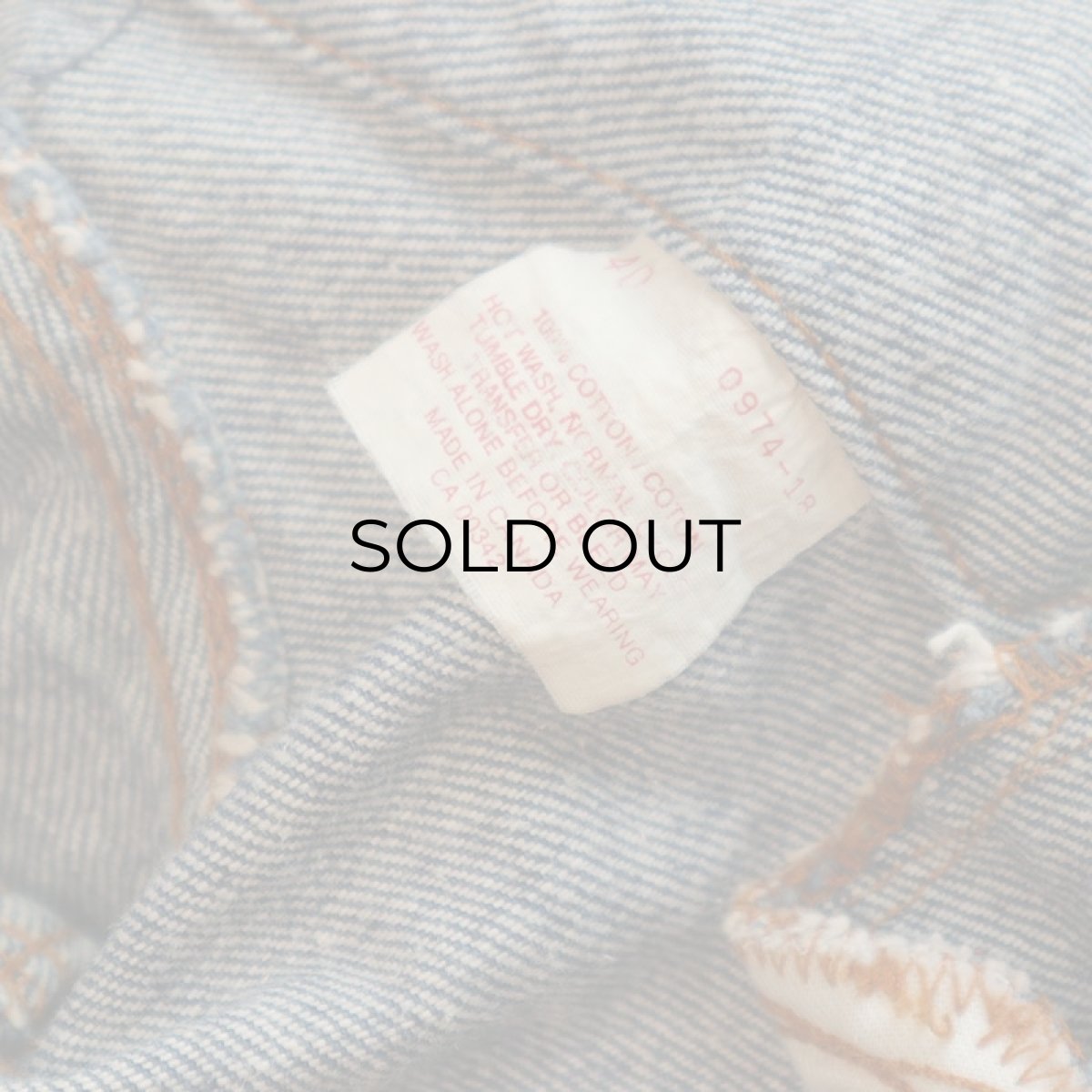 画像10: 80's Levi's 70506 DENIM 4P TRUCKER JACKET (10)