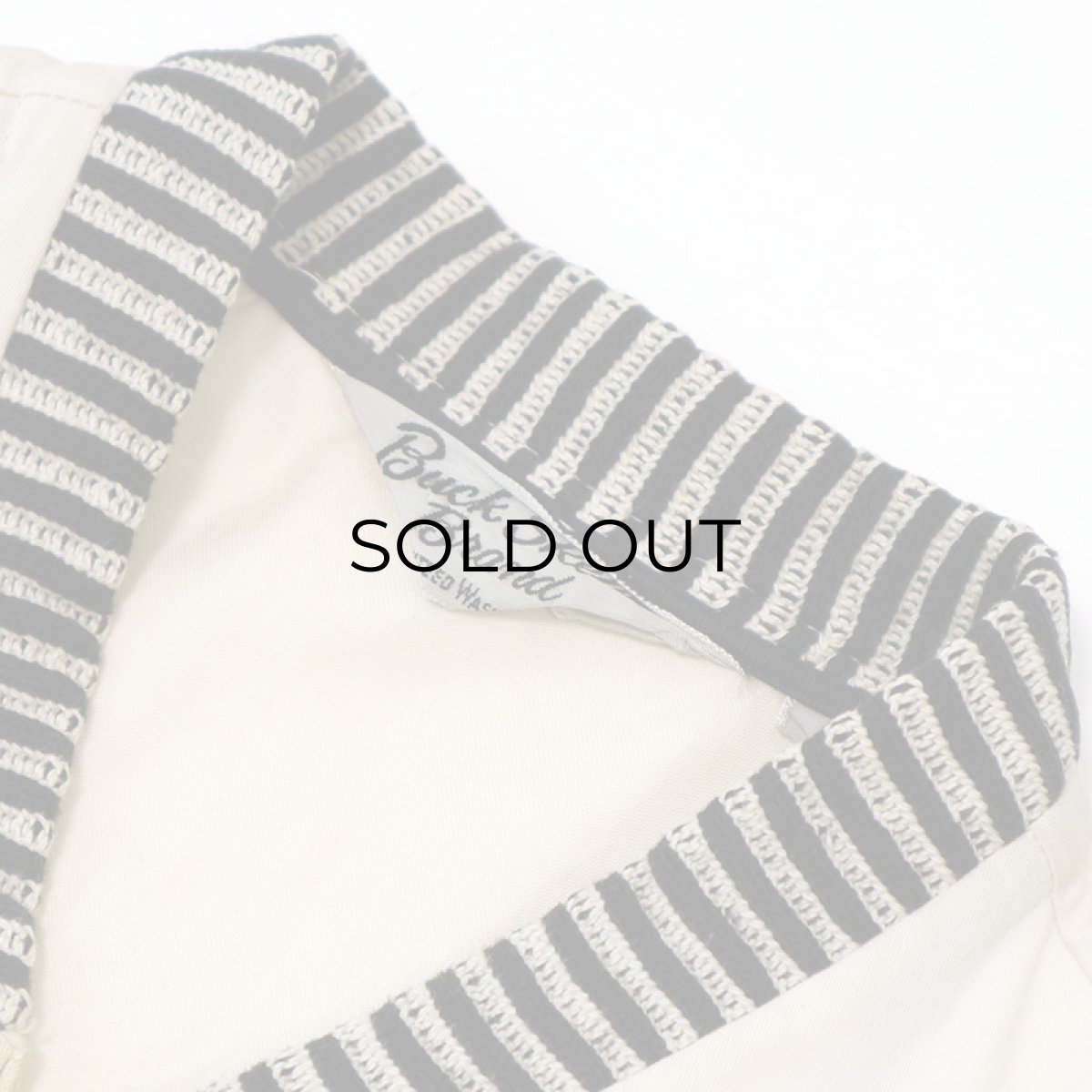 画像8: 50's Buck Skein Brand COTTON SATEEN EMBROIDERED ZIP BLOUSON "AFIFI DIRECTOR'S STAFF" (8)