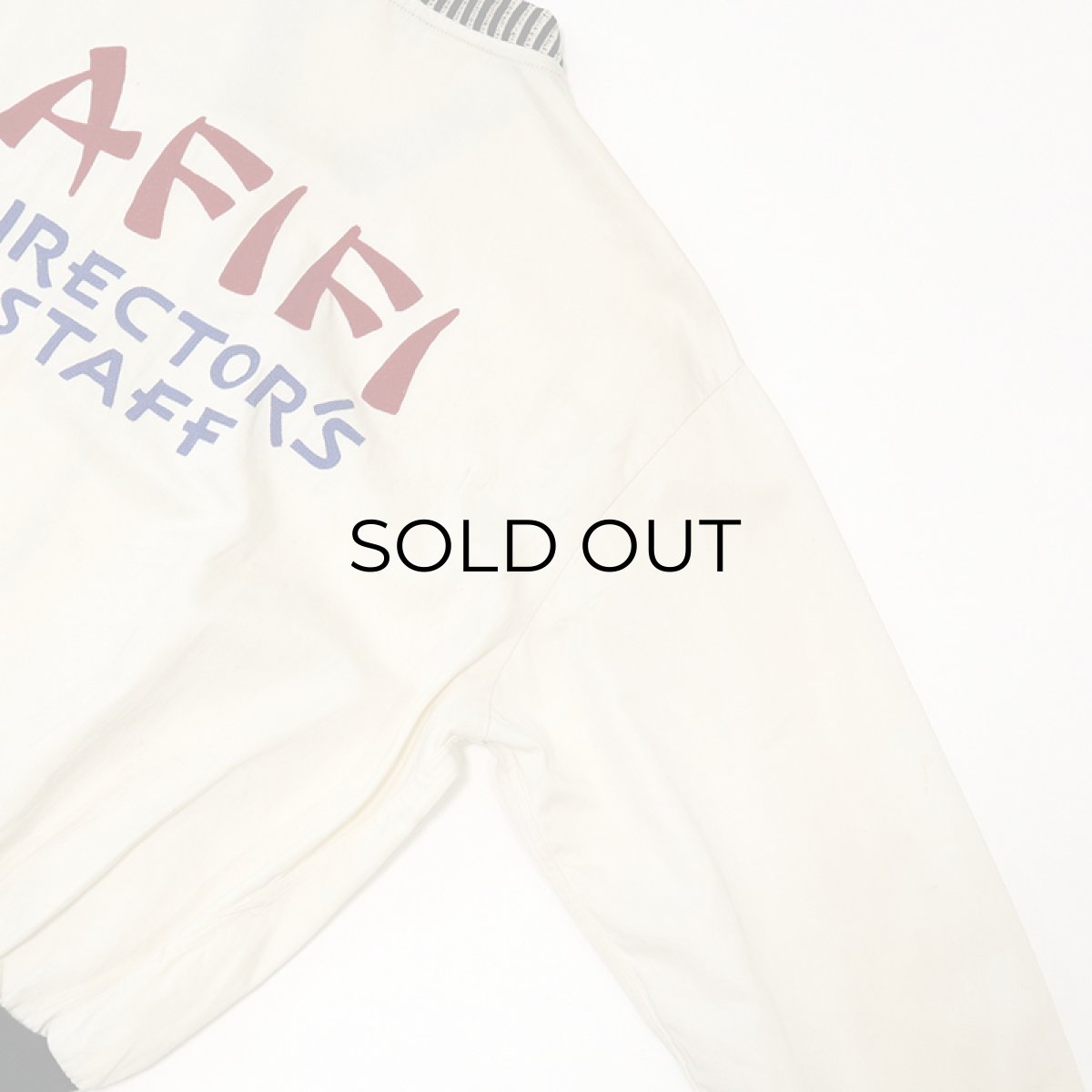 画像5: 50's Buck Skein Brand COTTON SATEEN EMBROIDERED ZIP BLOUSON "AFIFI DIRECTOR'S STAFF" (5)