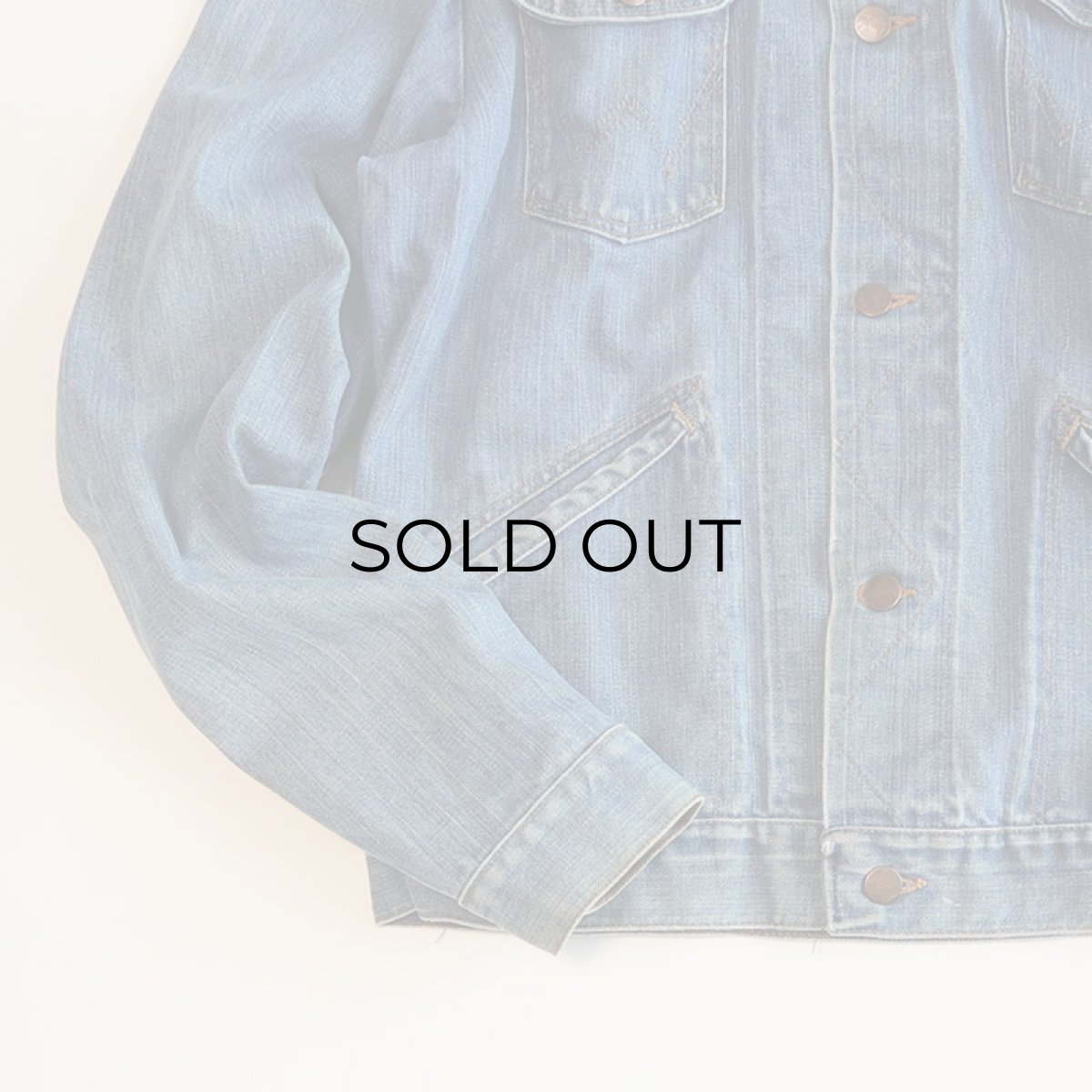 画像5: 80's WRANGLER COTTON DENIM 4P TRUCKER JACKET (5)