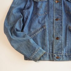 画像5: 80's WRANGLER COTTON DENIM 4P TRUCKER JACKET (5)