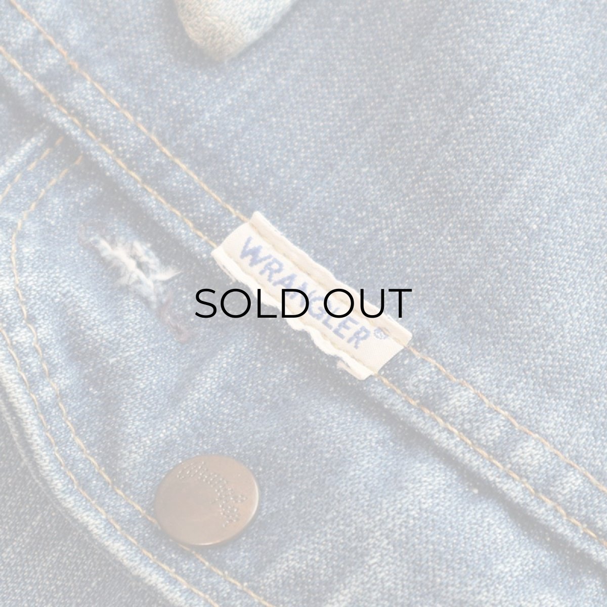 画像7: 80's WRANGLER COTTON DENIM 4P TRUCKER JACKET (7)