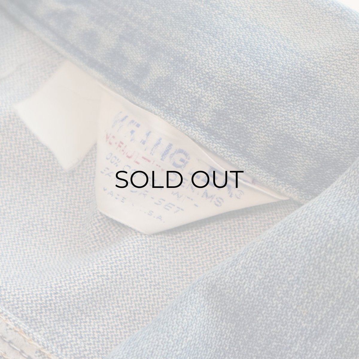 画像9: 80's WRANGLER COTTON DENIM 4P TRUCKER JACKET (9)