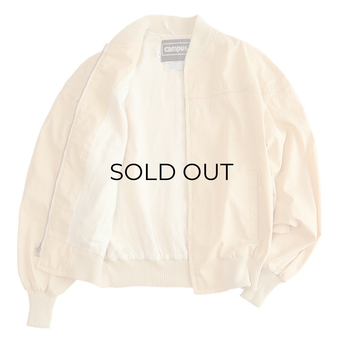 画像4: 〜80's Campus CUP SHOULDER ZIP BLOUSON (4)