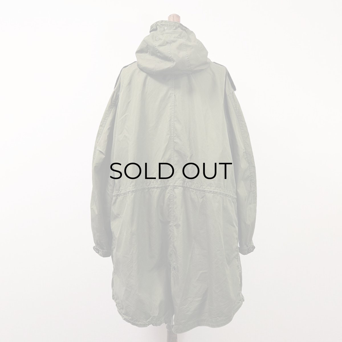 画像3: 〜60's US ARMY M-51 COTTON POPLIN EXTREME COLD WEATHER SHELL PARKA (3)