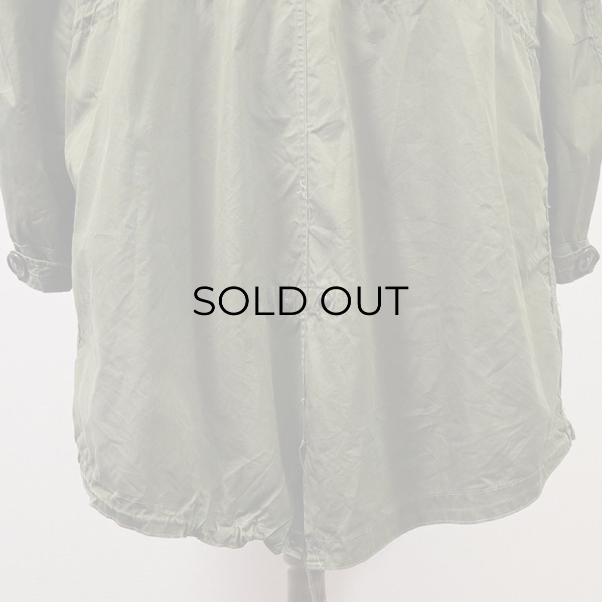 画像8: 〜60's US ARMY M-51 COTTON POPLIN EXTREME COLD WEATHER SHELL PARKA (8)