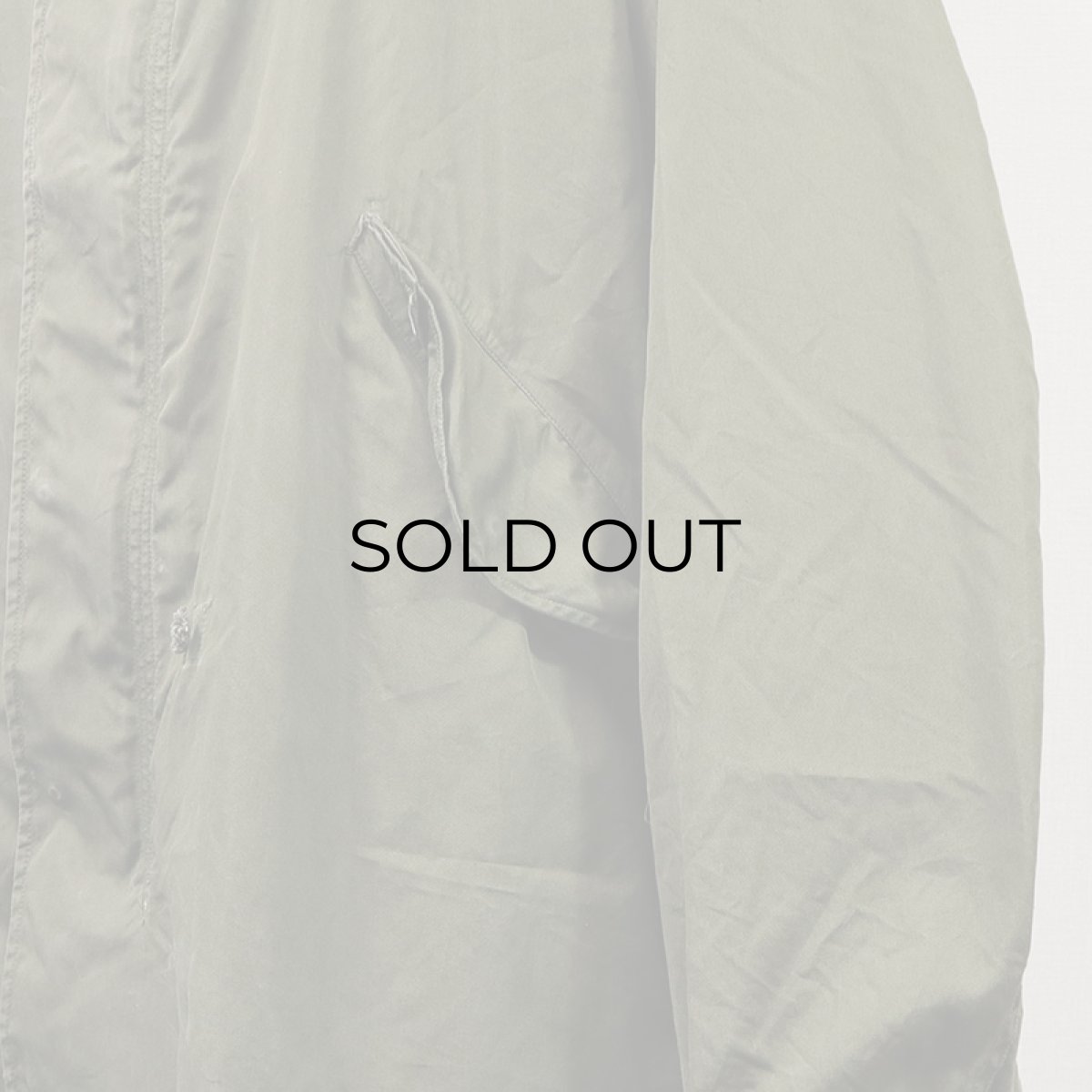 画像7: 〜60's US ARMY M-51 COTTON POPLIN EXTREME COLD WEATHER SHELL PARKA (7)