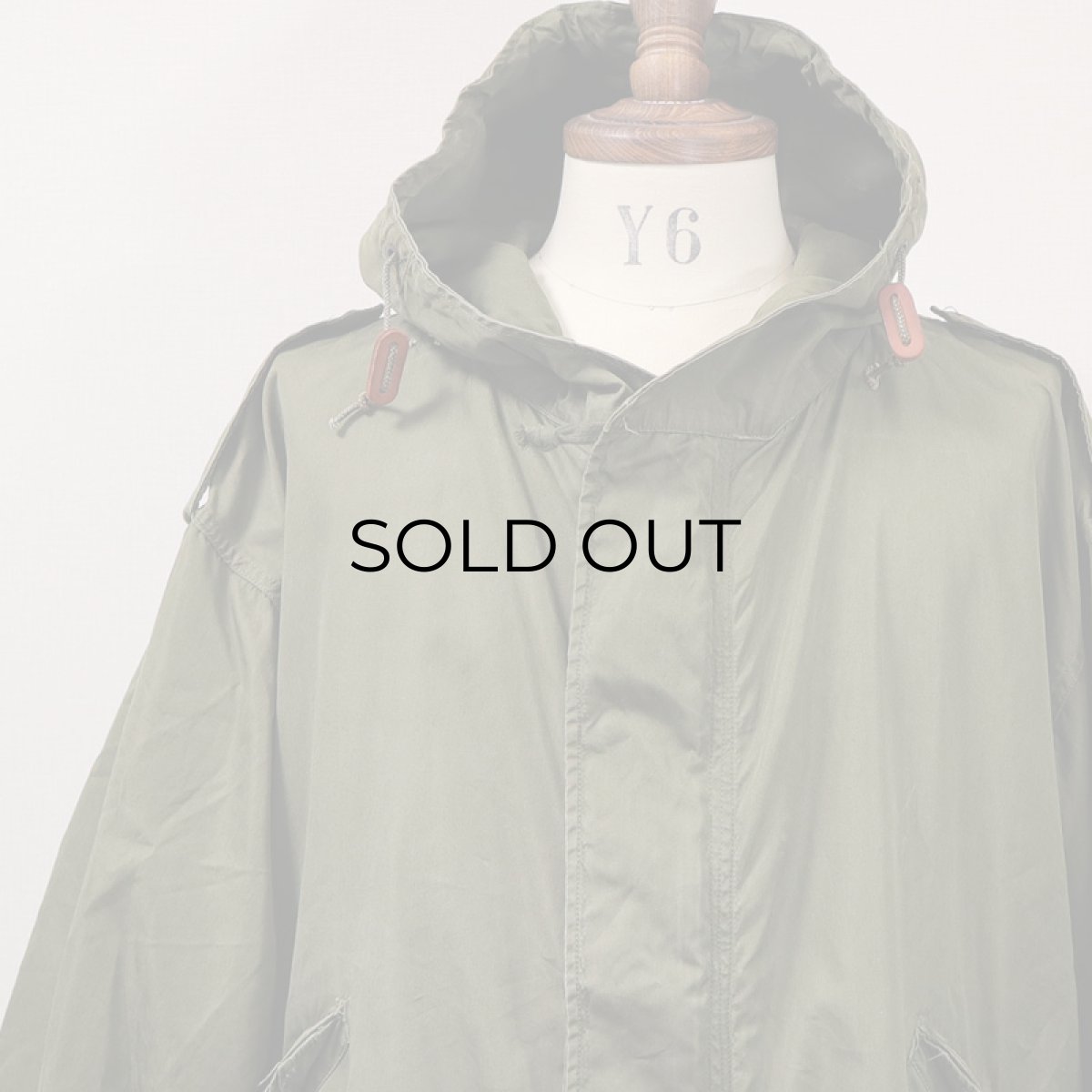 画像5: 〜60's US ARMY M-51 COTTON POPLIN EXTREME COLD WEATHER SHELL PARKA (5)