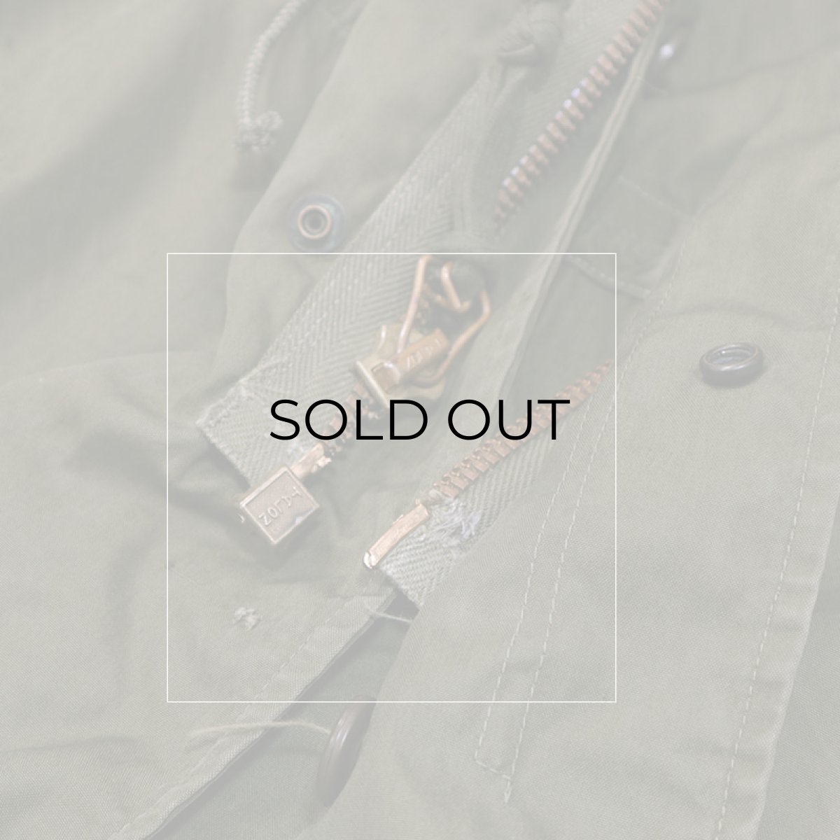 画像15: 〜60's US ARMY M-51 COTTON POPLIN EXTREME COLD WEATHER SHELL PARKA (15)