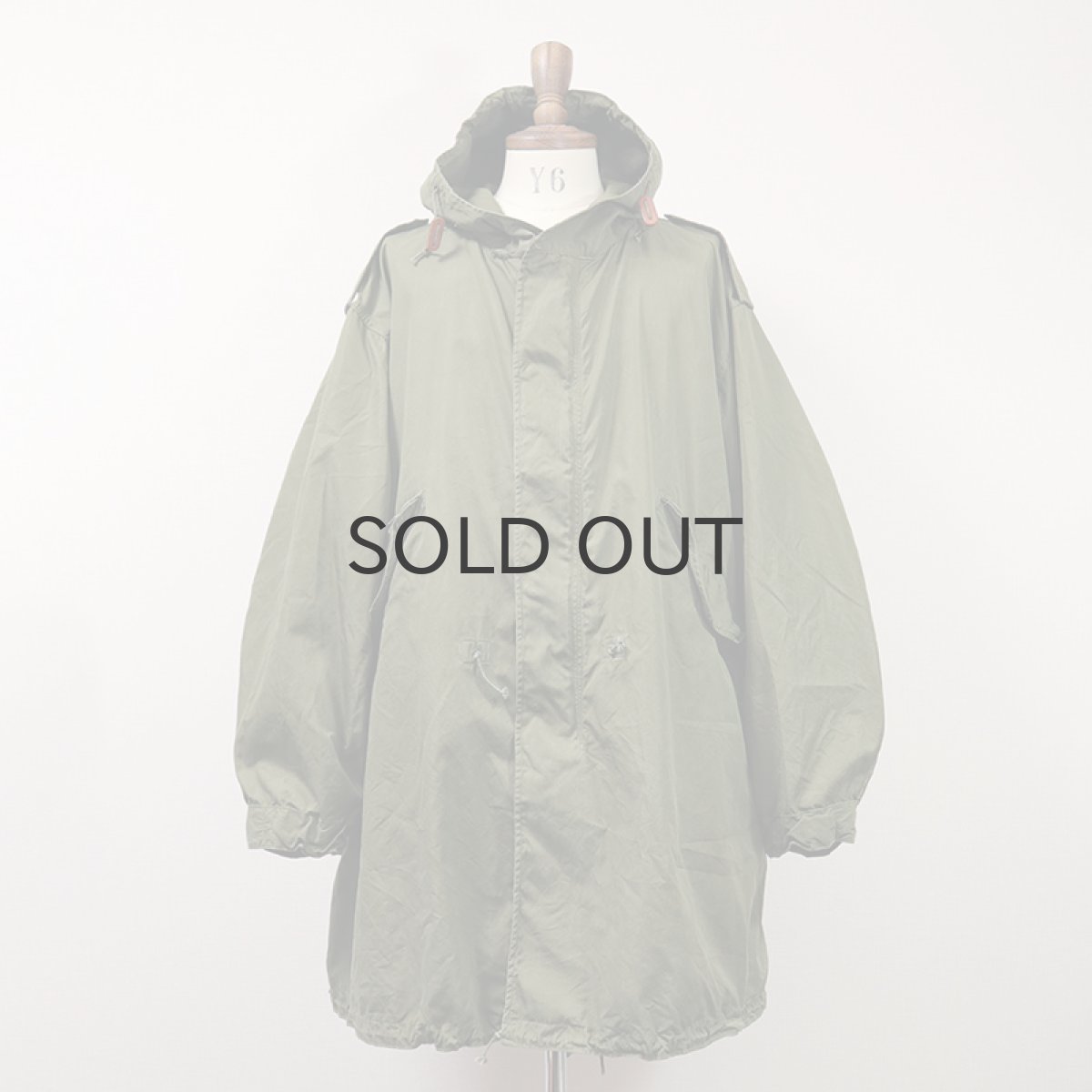 画像1: 〜60's US ARMY M-51 COTTON POPLIN EXTREME COLD WEATHER SHELL PARKA (1)