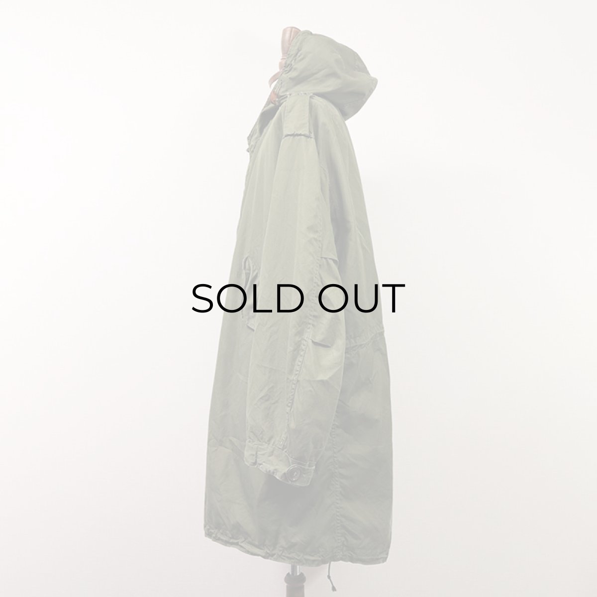 画像2: 〜60's US ARMY M-51 COTTON POPLIN EXTREME COLD WEATHER SHELL PARKA (2)