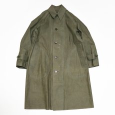 画像1: 40's US ARMY RUBBER COATED SYNTHETIC RAINCOAT (1)