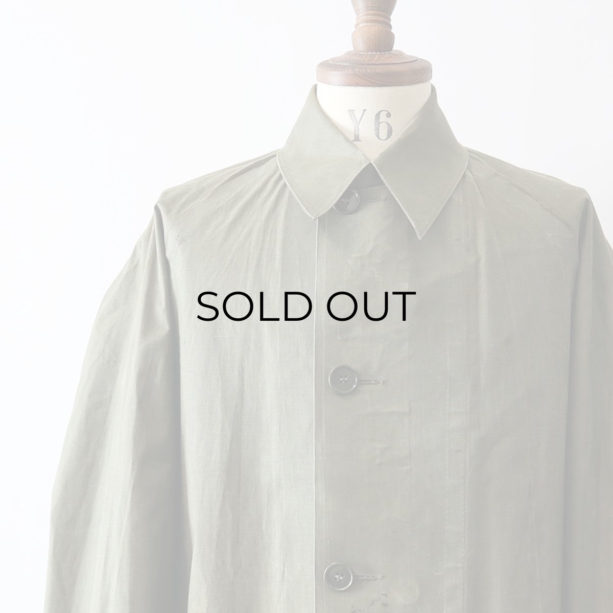 画像12: 40's US ARMY RUBBER COATED SYNTHETIC RAINCOAT (12)