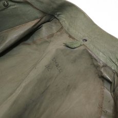 画像5: 40's US ARMY RUBBER COATED SYNTHETIC RAINCOAT (5)