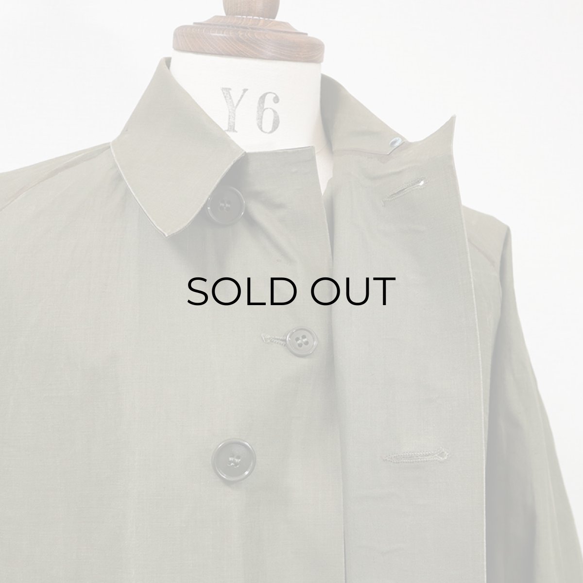 画像13: 40's US ARMY RUBBER COATED SYNTHETIC RAINCOAT (13)