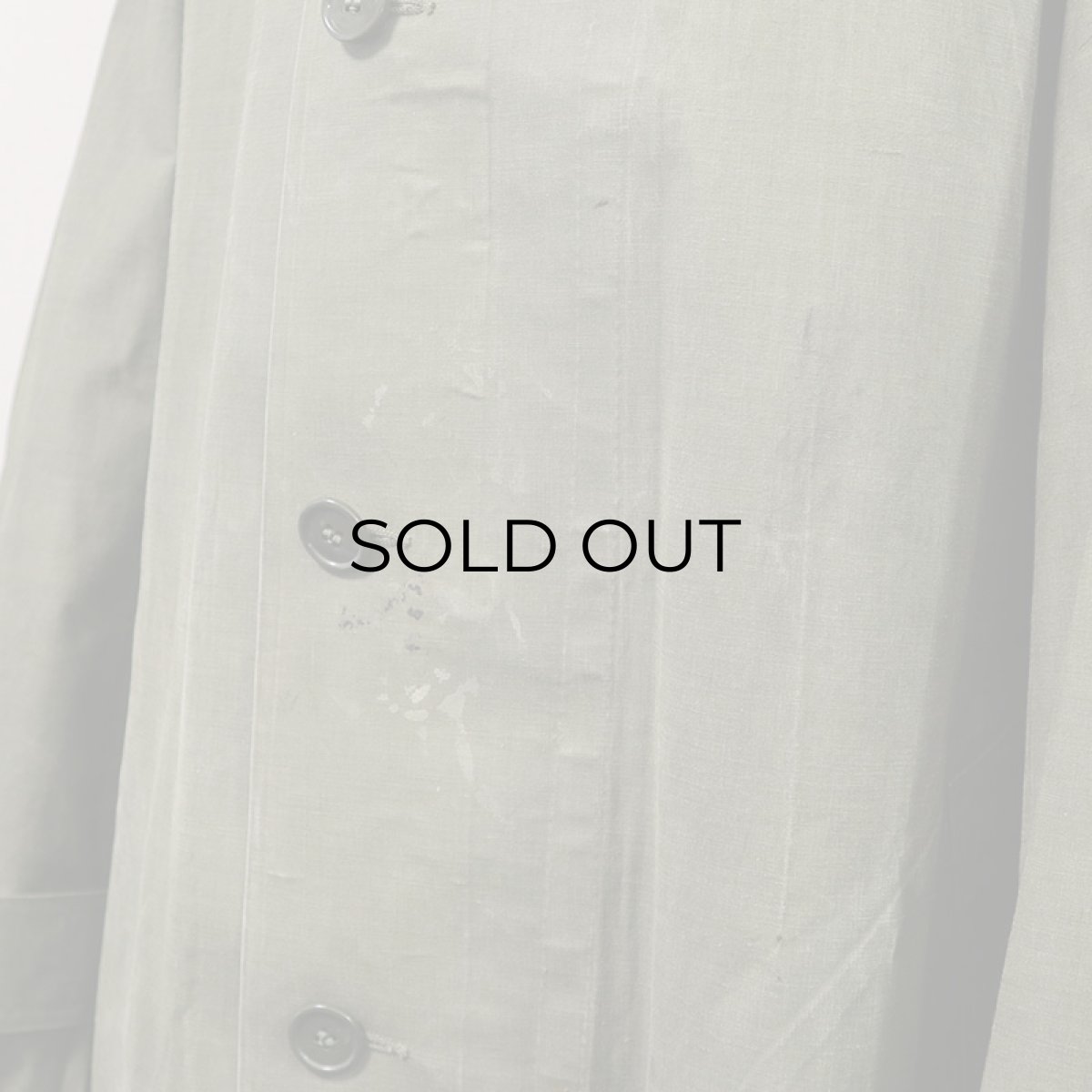 画像16: 40's US ARMY RUBBER COATED SYNTHETIC RAINCOAT (16)