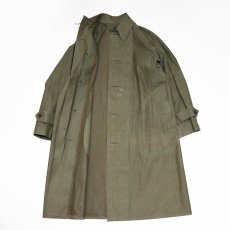 画像2: 40's US ARMY RUBBER COATED SYNTHETIC RAINCOAT (2)