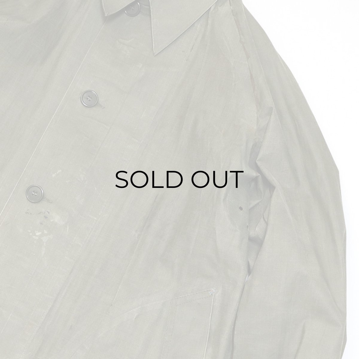 画像4: 40's US ARMY RUBBER COATED SYNTHETIC RAINCOAT (4)