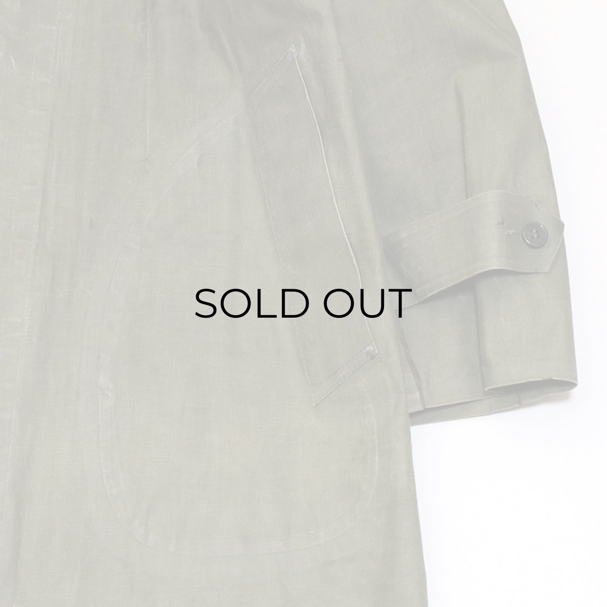 画像8: 40's US ARMY RUBBER COATED SYNTHETIC RAINCOAT (8)