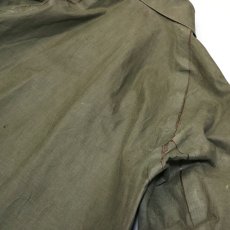 画像9: 40's US ARMY RUBBER COATED SYNTHETIC RAINCOAT (9)