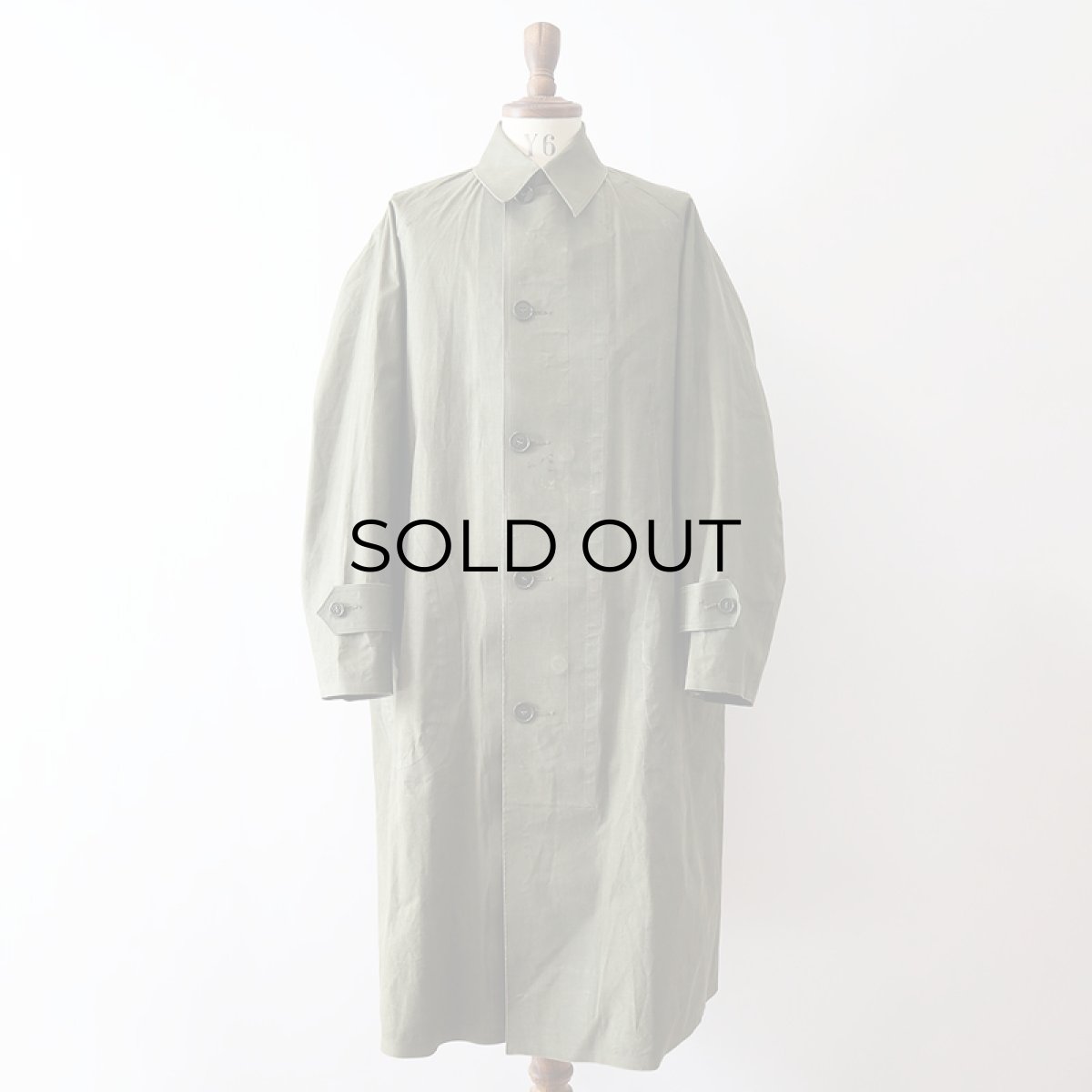 画像18: 40's US ARMY RUBBER COATED SYNTHETIC RAINCOAT (18)