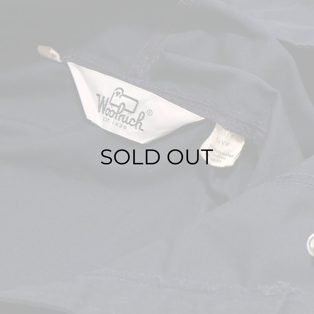 画像8: 80's Woolrich COTTON POLYESTER PULLOVER ANORAK PARKA (8)