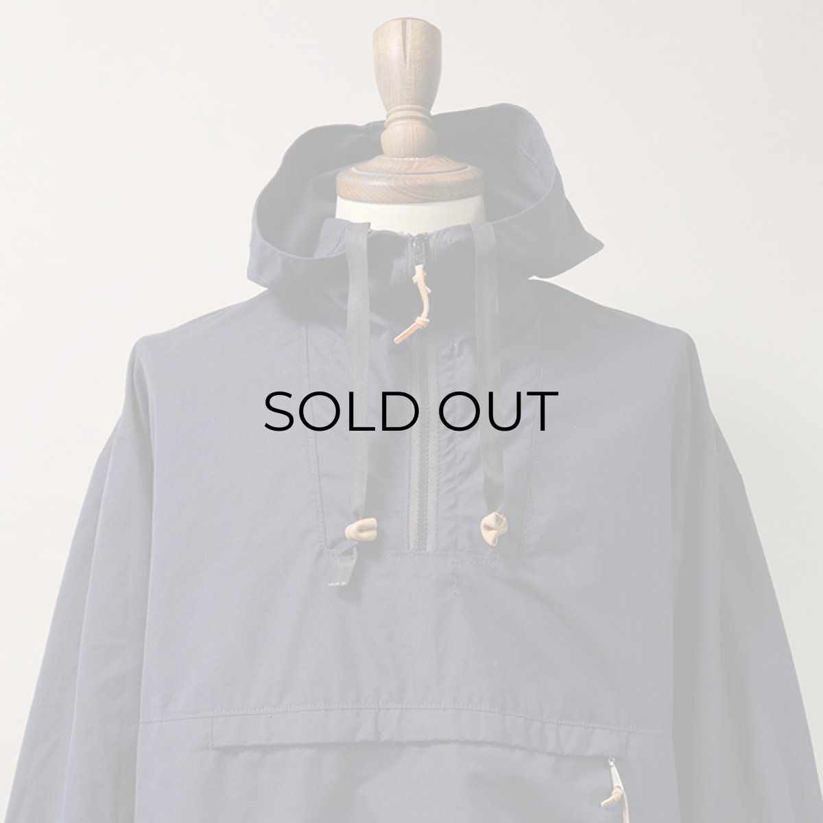 画像3: 80's Woolrich COTTON POLYESTER PULLOVER ANORAK PARKA (3)