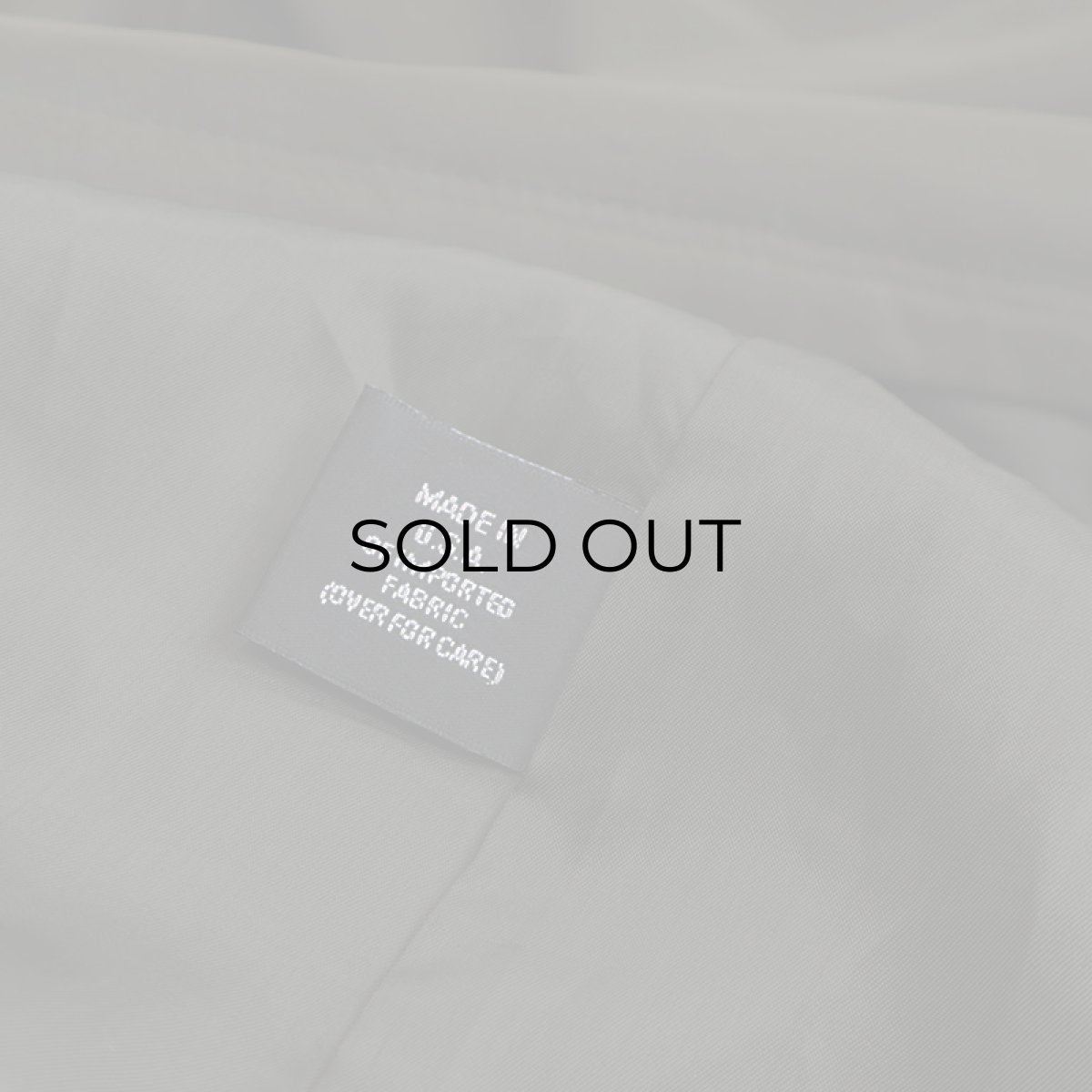 画像14: OLD UNKNOWN BRAND PEACH SKIN W-BREASTED OVER COAT (14)