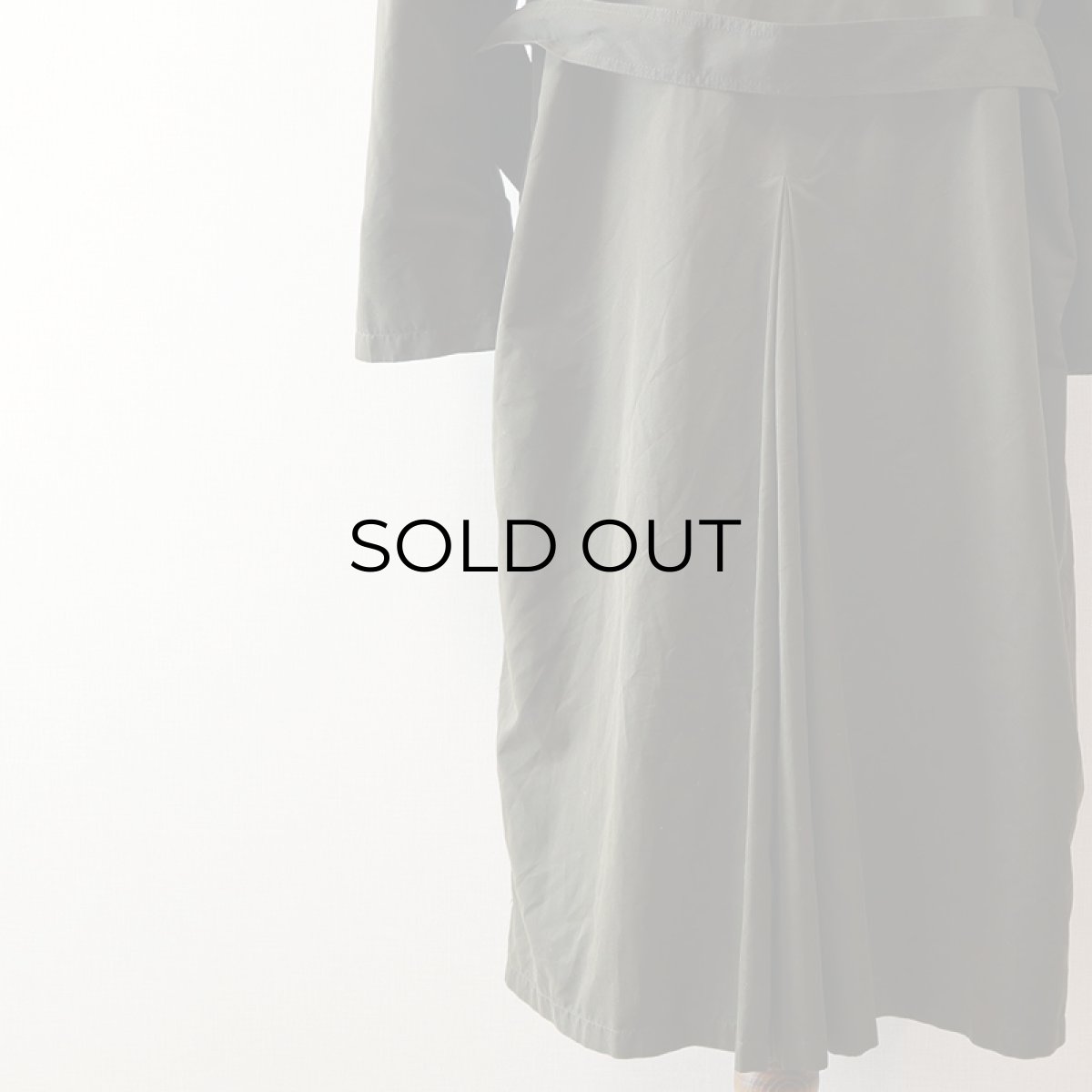 画像8: OLD UNKNOWN BRAND PEACH SKIN W-BREASTED OVER COAT (8)