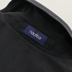 画像13: 90's nautica PEACH SKIN W-BREASTED OVER COAT with LINER (13)