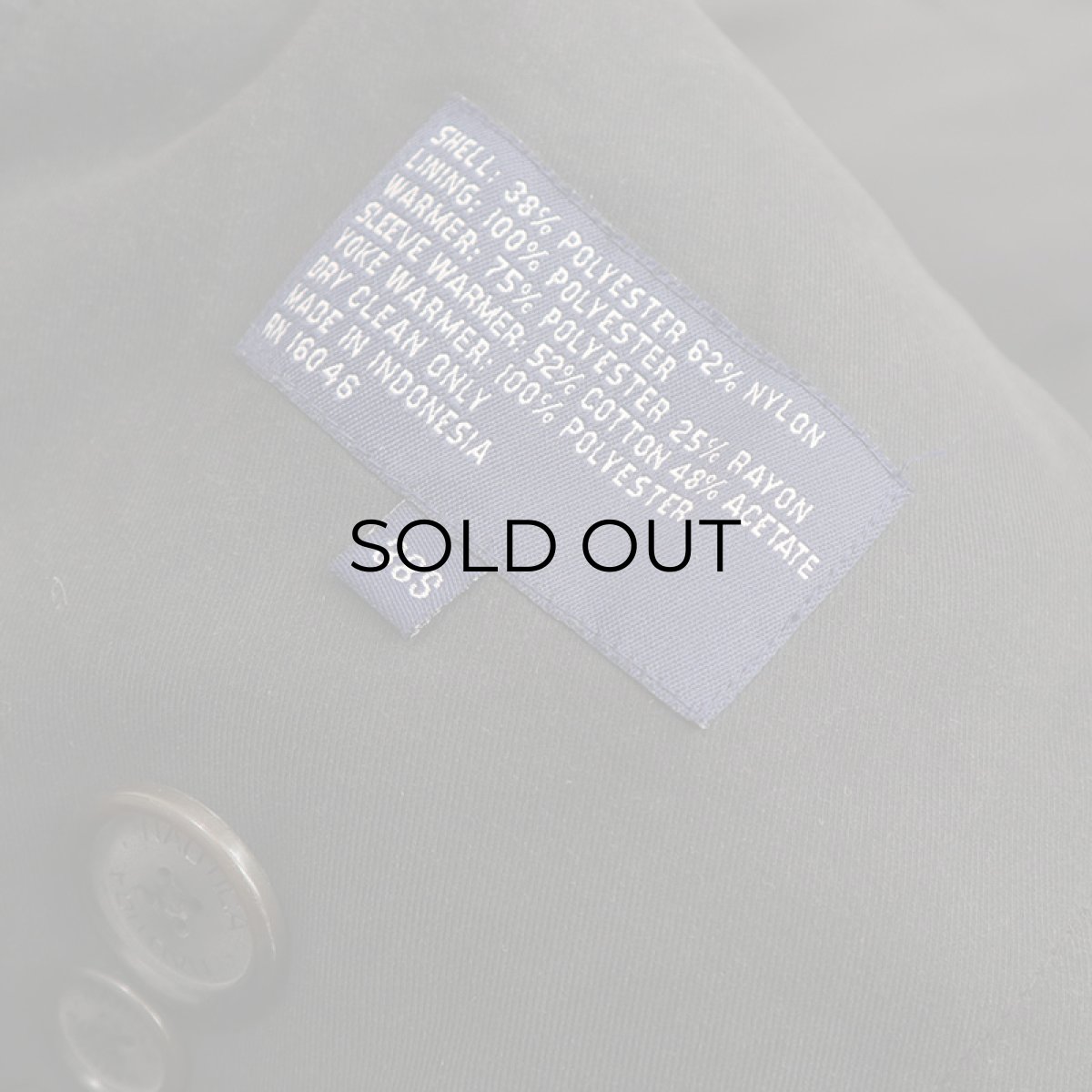 画像15: 90's nautica PEACH SKIN W-BREASTED OVER COAT with LINER (15)