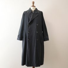 画像2: 90's nautica PEACH SKIN W-BREASTED OVER COAT with LINER (2)