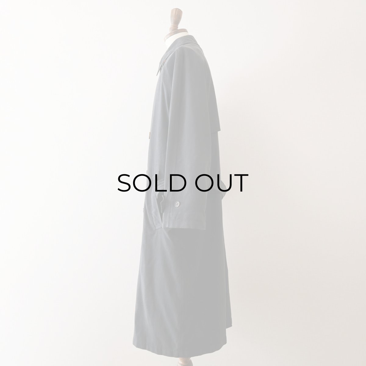 画像4: 90's nautica PEACH SKIN W-BREASTED OVER COAT with LINER (4)