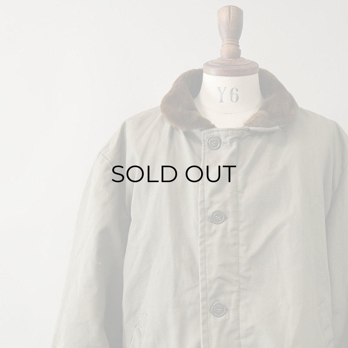 画像5: 〜70's MONTGOMERY WARD COTTON CANVAS BOA LINING N-1 style DECK JACKET "MINT CONDITION" (5)