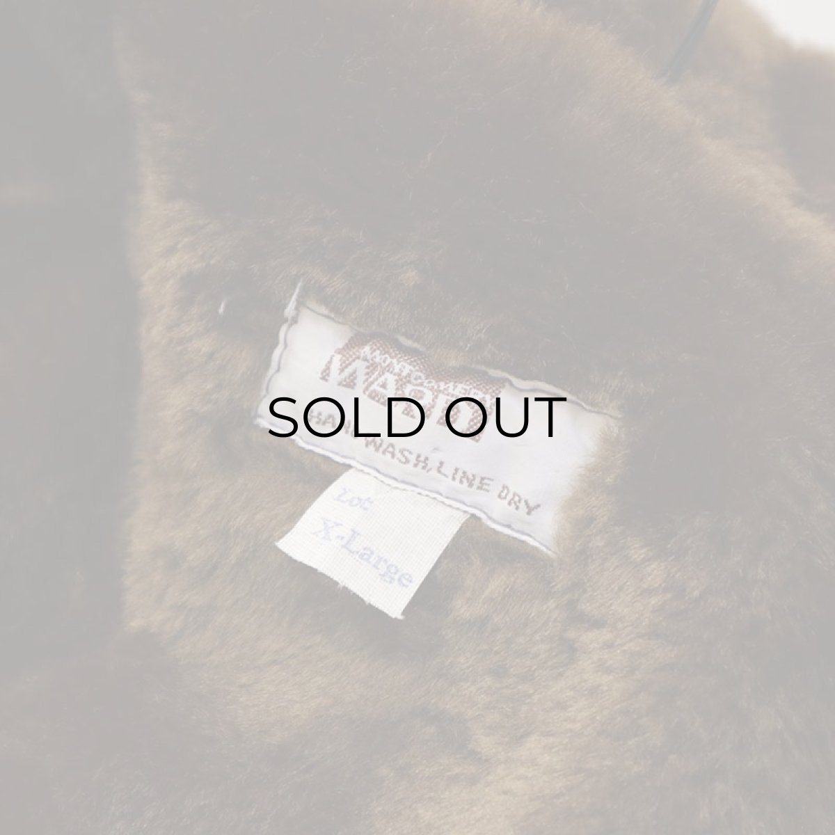 画像10: 〜70's MONTGOMERY WARD COTTON CANVAS BOA LINING N-1 style DECK JACKET "MINT CONDITION" (10)