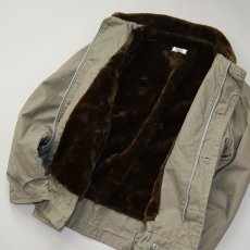 画像9: 〜70's MONTGOMERY WARD COTTON CANVAS BOA LINING N-1 style DECK JACKET "MINT CONDITION" (9)