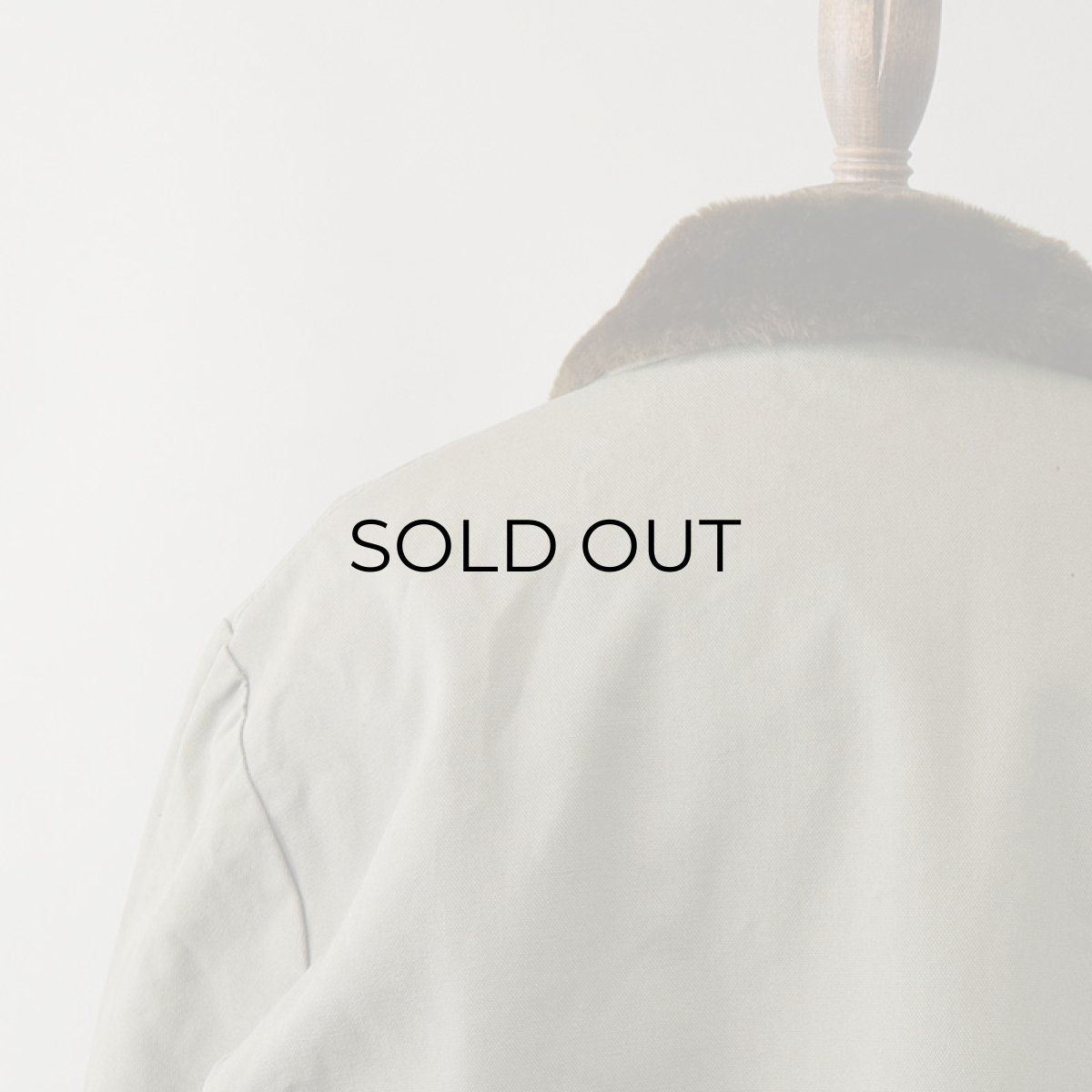 画像8: 〜70's MONTGOMERY WARD COTTON CANVAS BOA LINING N-1 style DECK JACKET "MINT CONDITION" (8)