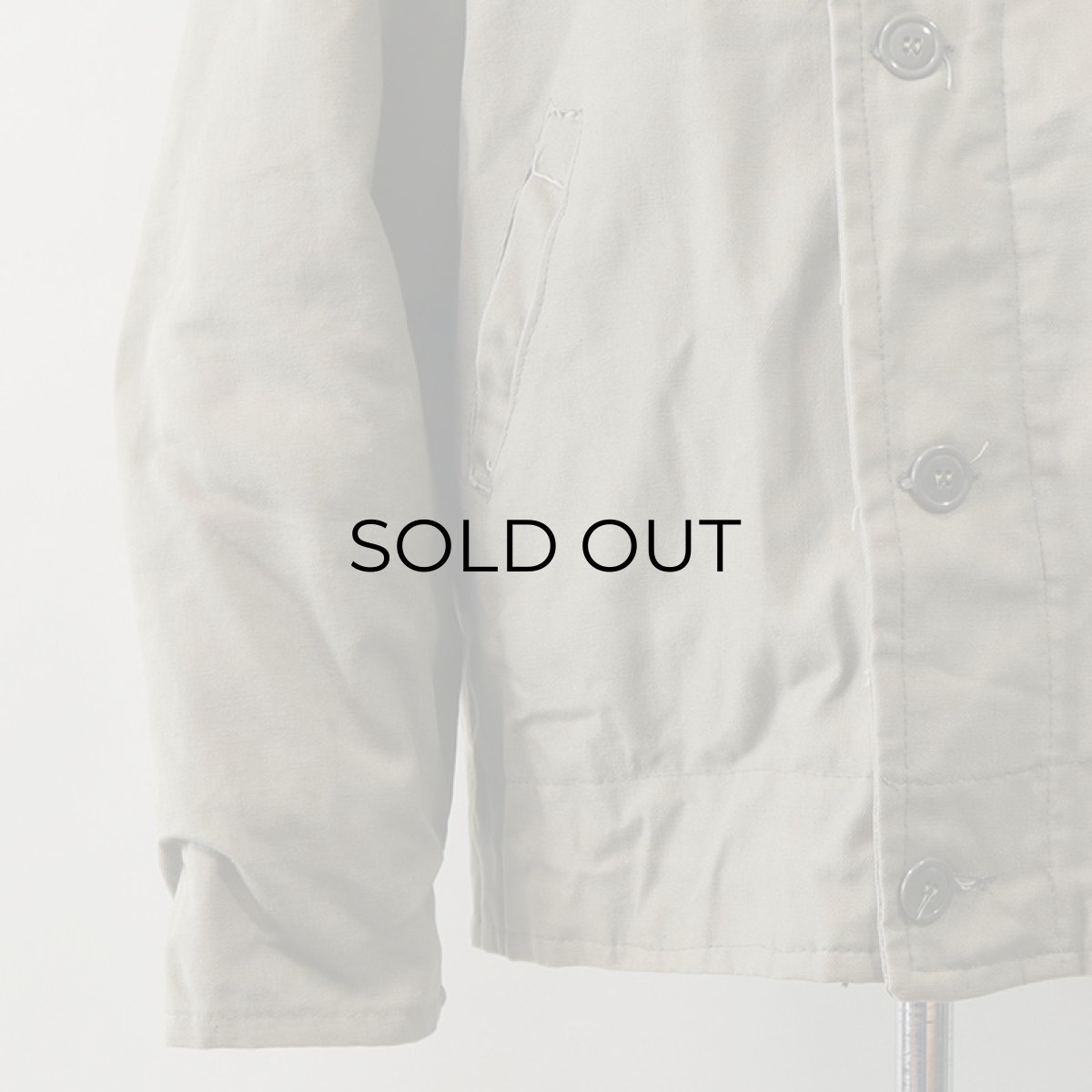 画像6: 〜70's MONTGOMERY WARD COTTON CANVAS BOA LINING N-1 style DECK JACKET "MINT CONDITION" (6)