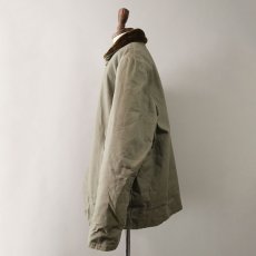 画像3: 〜70's MONTGOMERY WARD COTTON CANVAS BOA LINING N-1 style DECK JACKET "MINT CONDITION" (3)