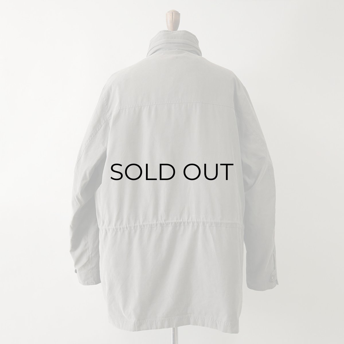 画像4: LONDON FOG FAKE SUEDE ZIP HALF COAT with PADDING LINER (4)