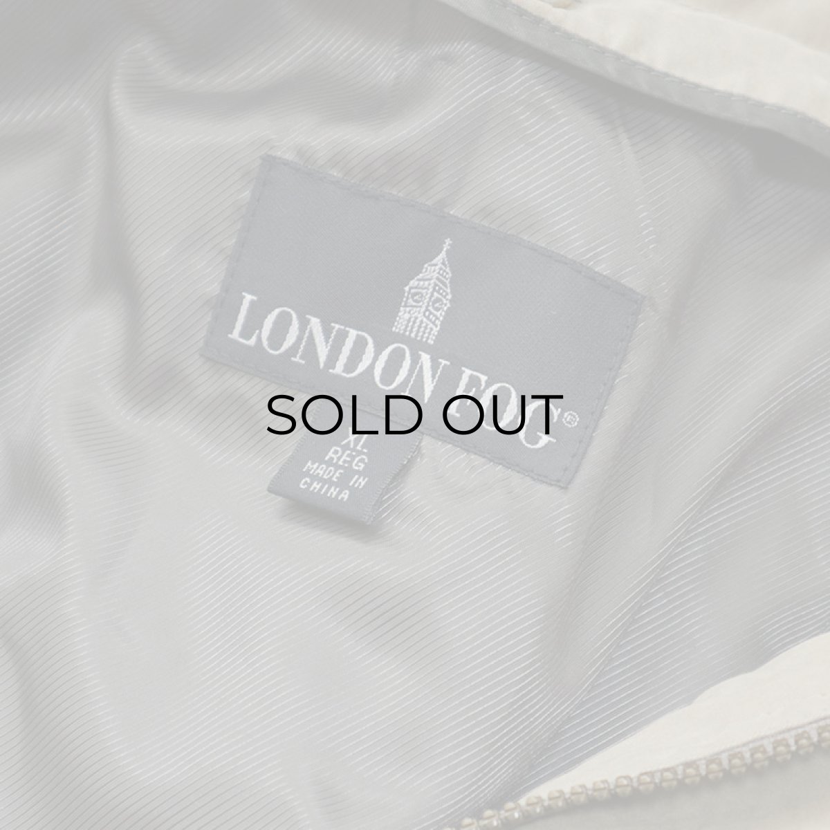 画像12: LONDON FOG FAKE SUEDE ZIP HALF COAT with PADDING LINER (12)