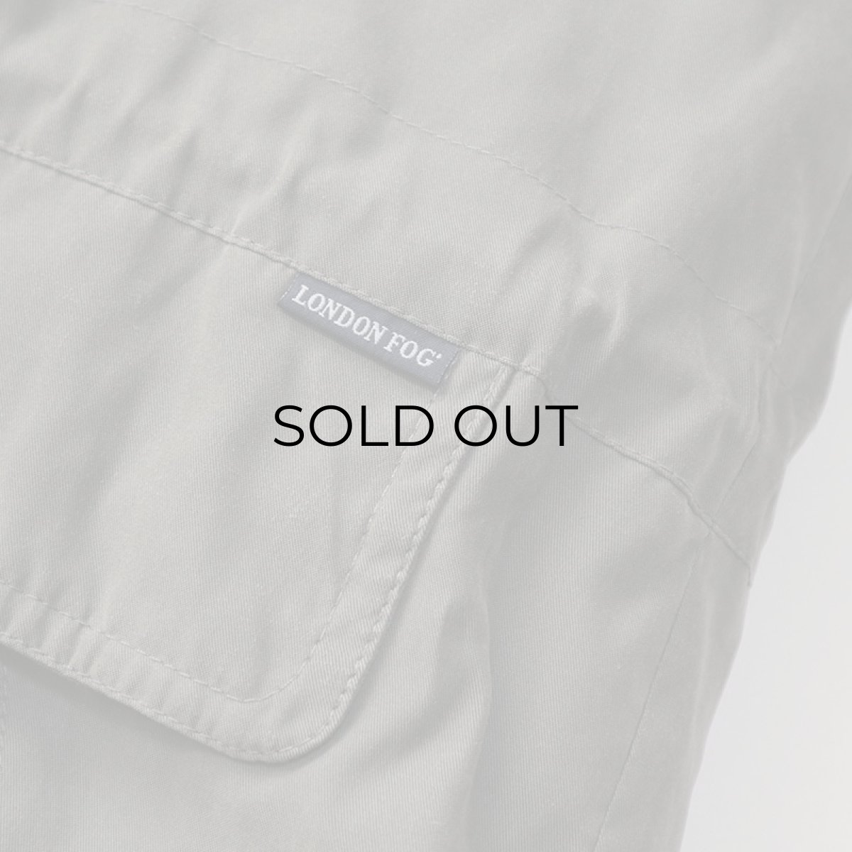 画像13: LONDON FOG FAKE SUEDE ZIP HALF COAT with PADDING LINER (13)