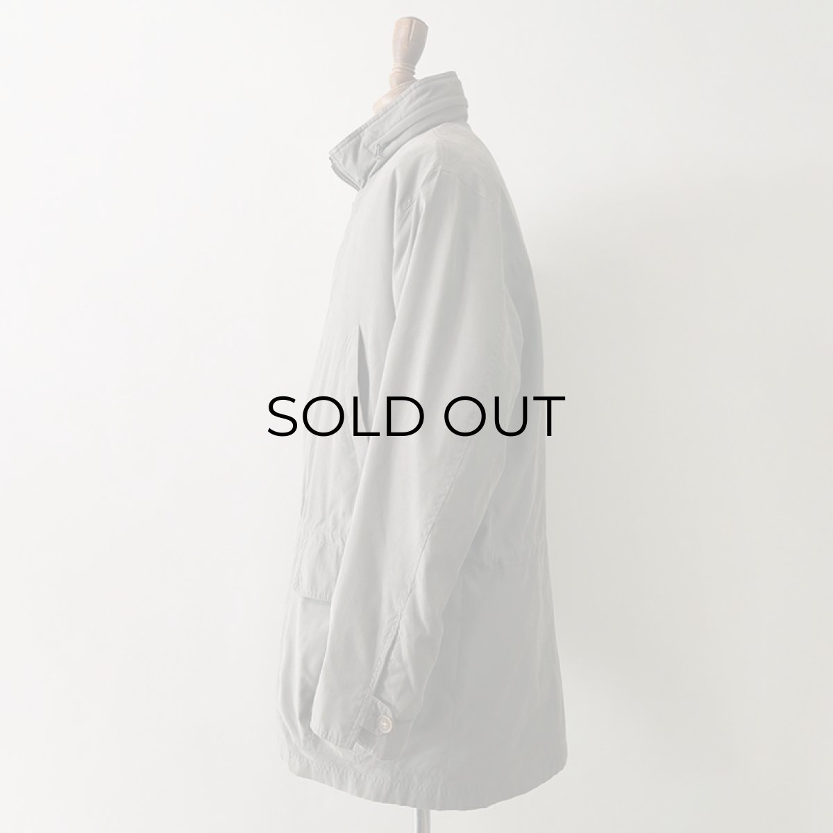 画像3: LONDON FOG FAKE SUEDE ZIP HALF COAT with PADDING LINER (3)