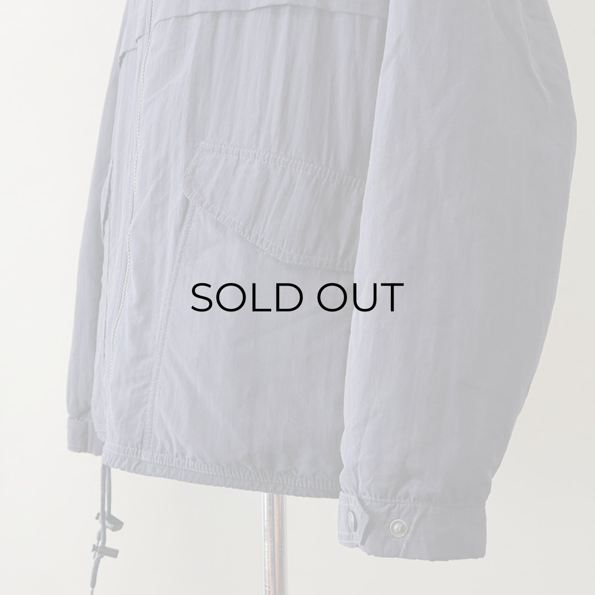 画像7: 90's-00's Eddie Bauer NYLON FLEECE LINING ZIP HOODED JACKET (7)