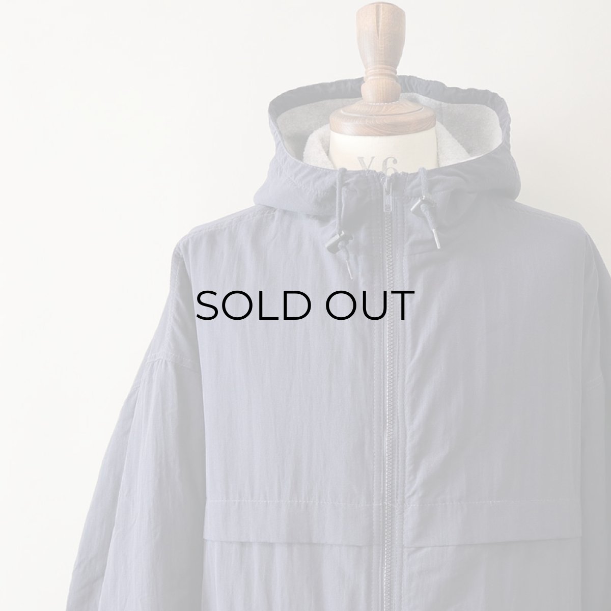 画像6: 90's-00's Eddie Bauer NYLON FLEECE LINING ZIP HOODED JACKET (6)