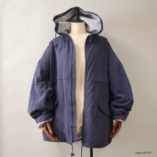 画像5: 90's-00's Eddie Bauer NYLON FLEECE LINING ZIP HOODED JACKET (5)