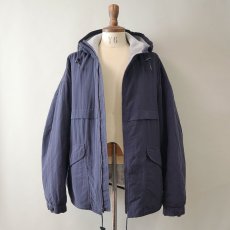 画像2: 90's-00's Eddie Bauer NYLON FLEECE LINING ZIP HOODED JACKET (2)